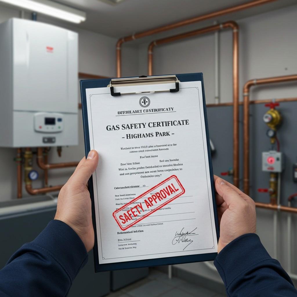 Gas Safety Certificate Highhams Park